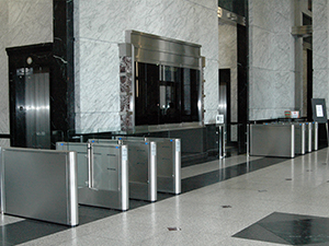 Fastlane Glassgate 200 turnstiles from Smarter Security
