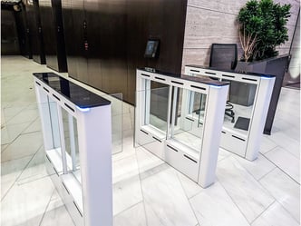 Fastlane Glassgate 150 turnstile from Smarter Security